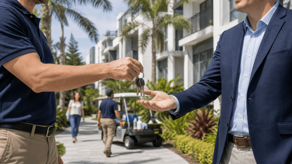 E-2 Case Study: UK Investor Purchases a Florida Property Management Business Using an E-2 Escrow Closing